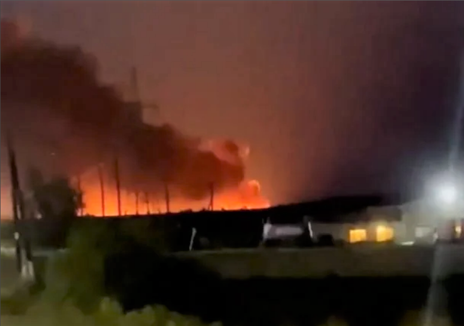 Russisches Kraftwerk brennt! Angriffe auf Belgorod durch Partisanen gehen weiter