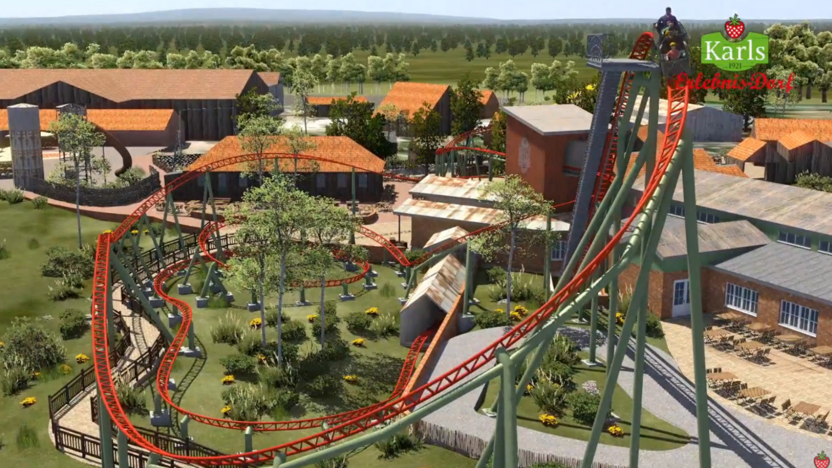 Achterban-Unglück auf Karls Erdbeerhof! Kinder hängen in 24 Meter Höhe fest!