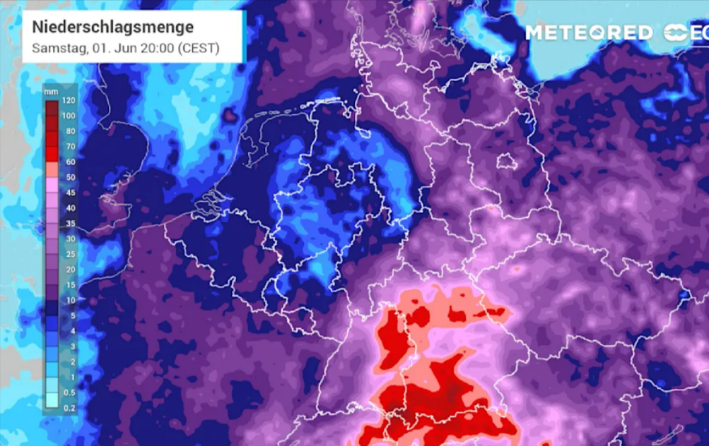 Unwetter-Alarm in 81 Kreisen! 2. Höchste Warnstufe ausgerufen - Minister warnt: "Es geht um Leib und Leben!"