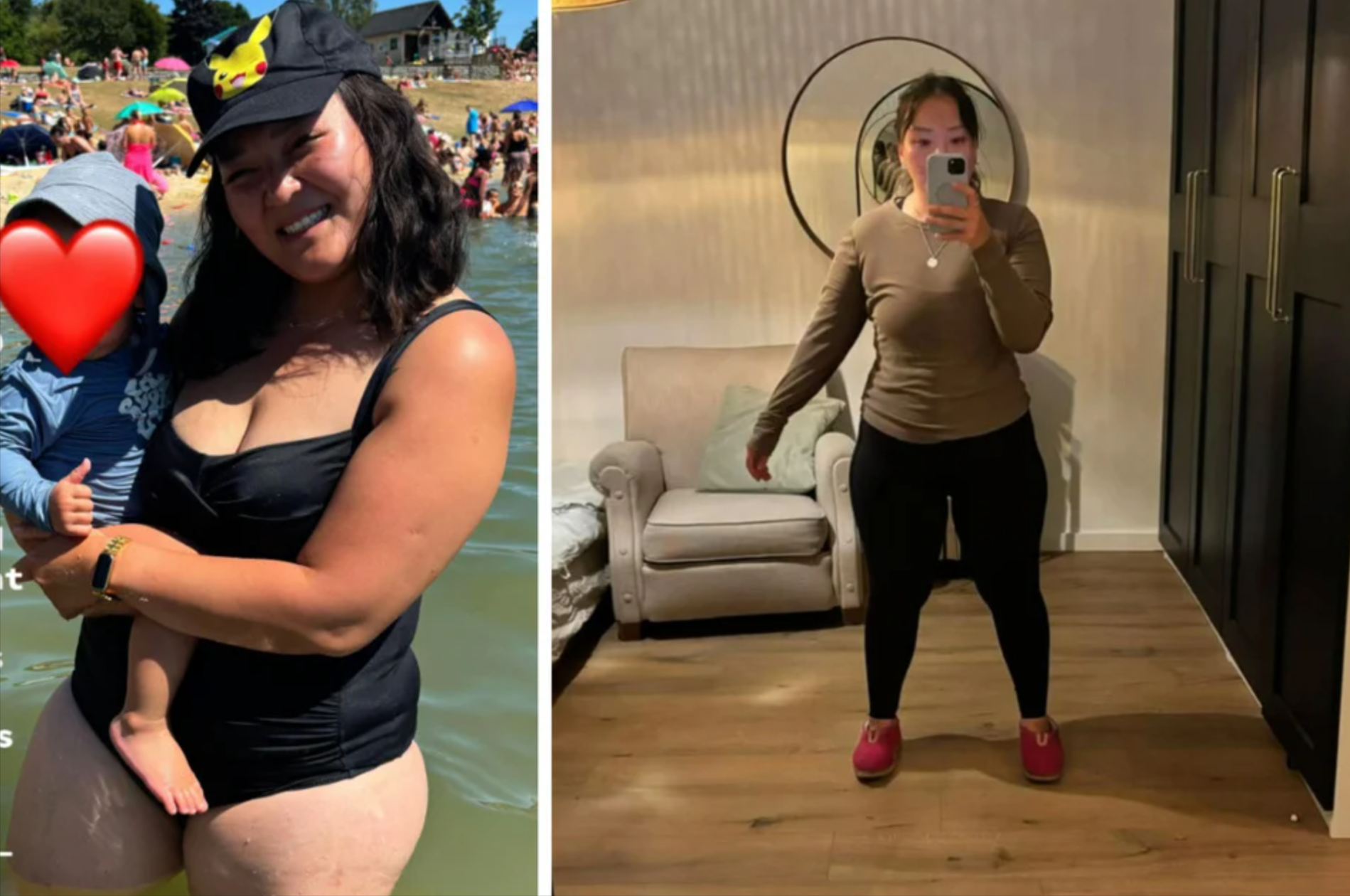 Single mother walks 20,000 steps daily - this is the result!