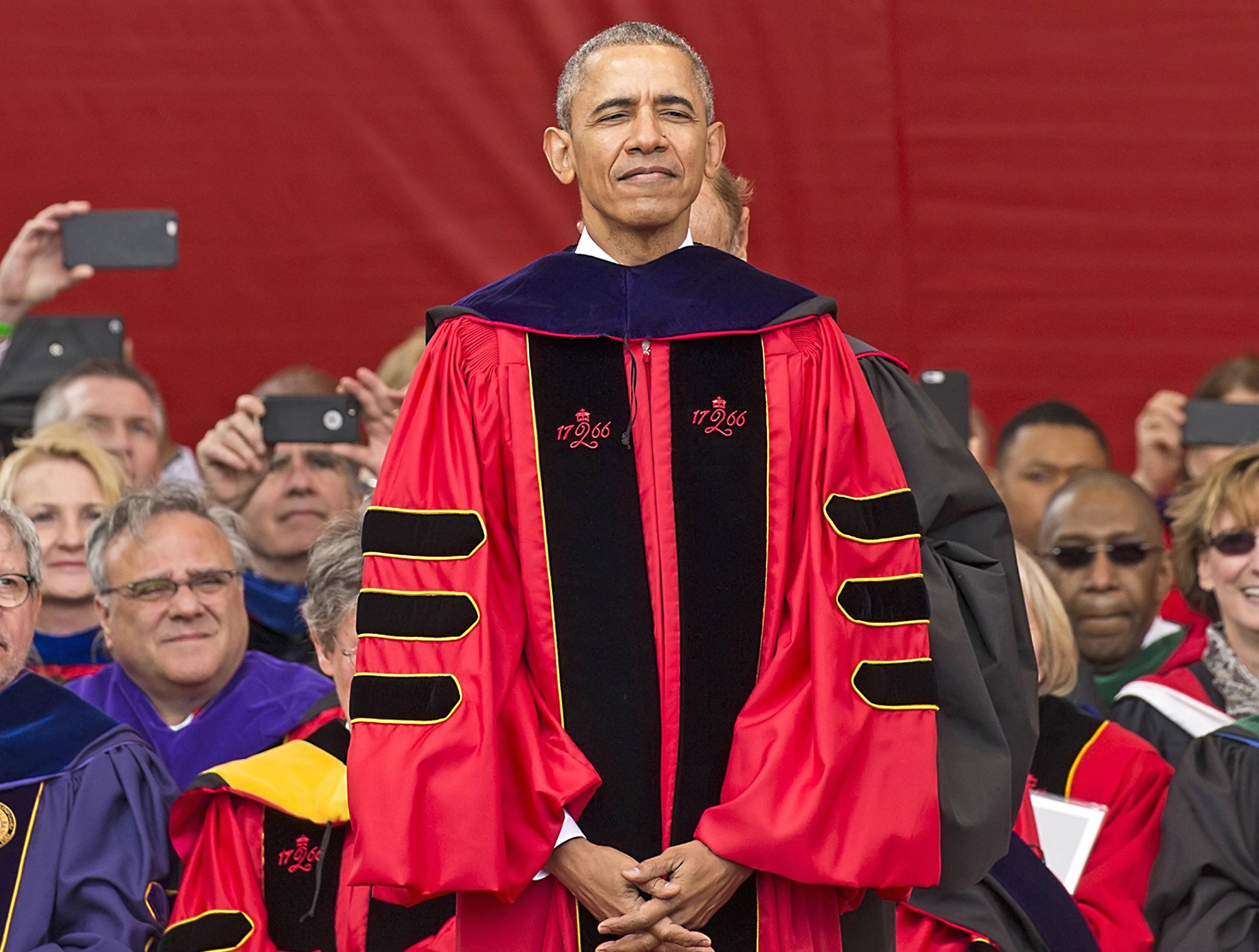 Obama is back - and openly questions Trump's course