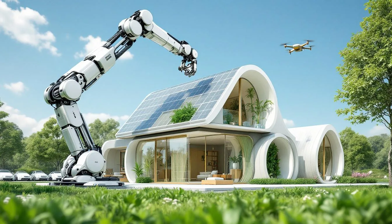 Incredible! No cement or bricks: Robot builds a house in 24 hours.