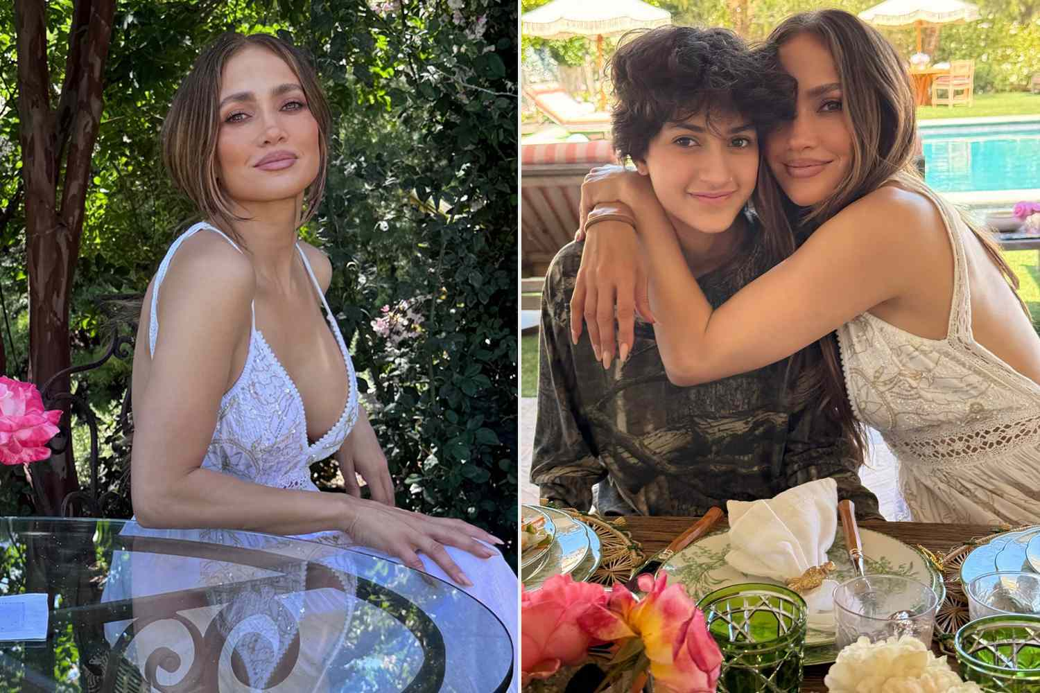 Jennifer Lopez Stuns in White Bikini During Warm, Musical Memorial Day with Twins