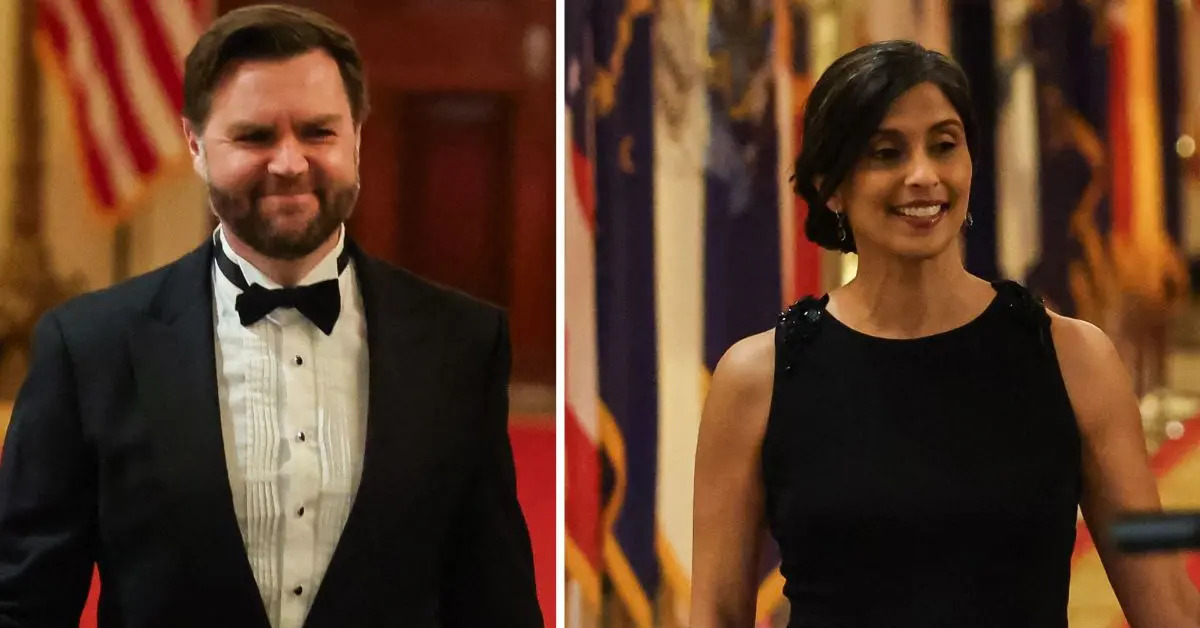 Pregnant Usha Vance Steps Off Air Force Two Ahead of JD — Viral Clip Ignites Divorce Buzz
