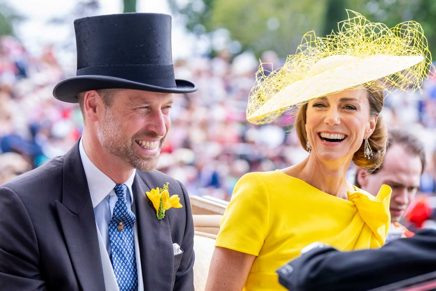 Kate and William Steal the Show at Royal Ascot — And a Fan's 'Up the Villa' Moment Goes Viral