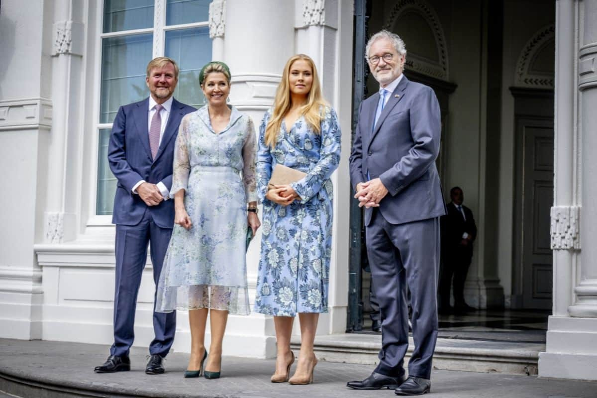 Koninklijk trio neemt afscheid van Thom de Graaf na acht jaar als vicevoorzitter